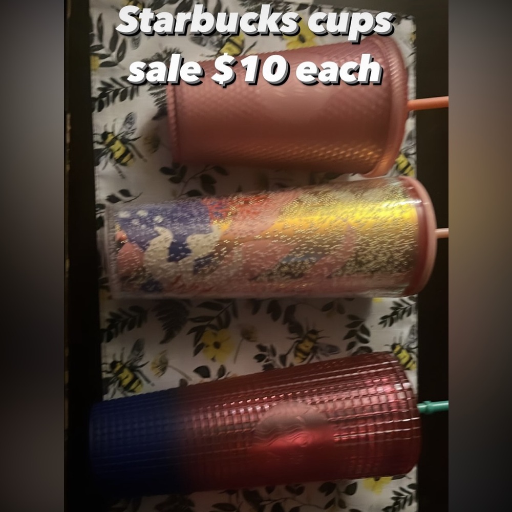 Starbucks Tumblr for sale $10 each
